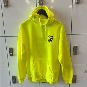 Neon Yellow Hoodie